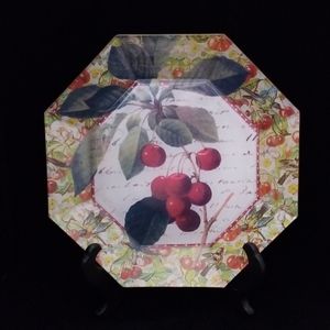 Primavera decorative Cherry plate